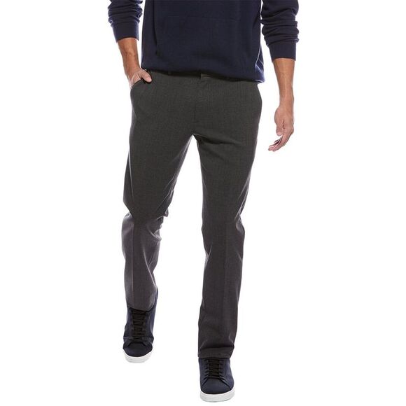 Theory MensPayton Wool-Blend Pant Dark Grey